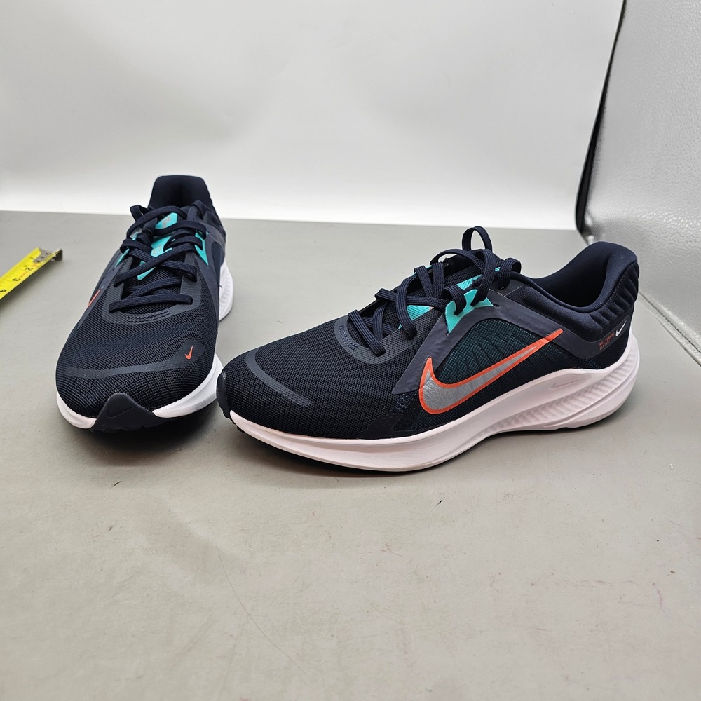 Nike Quest 5 Mens Running Shoes Midnight Navy Crimson DD9291-401 Size 9